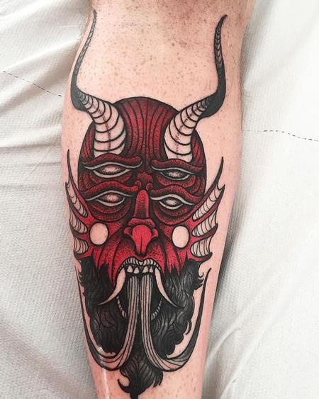 Tattoos - red devil - 127103
